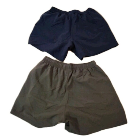 Gymshark 2 Pair Running Athletic Shorts Women's Size Small Blue & Gray - Picture 2 of 5